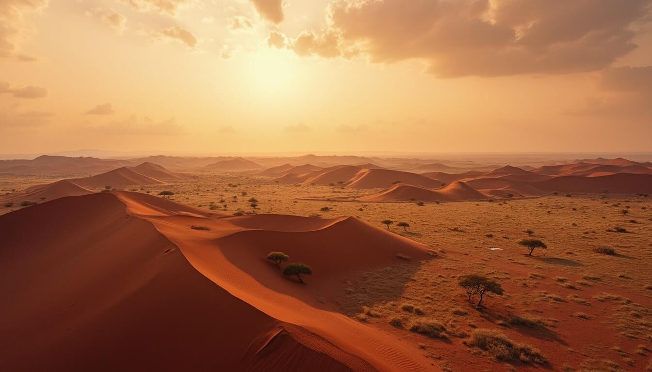 Découvrez le désert du Kalahari à travers un safari inoubliable. Apprenez tout ce qu'il faut savoir pour visiter ce lieu mythique, explorer sa faune unique et vivre une expérience authentique au cœur de la nature sauvage.