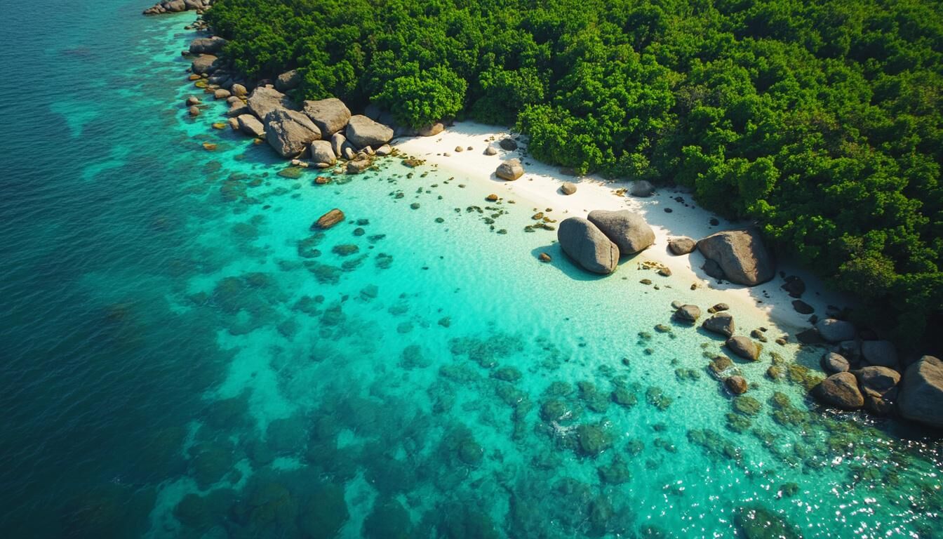 Découvrez les Îles Similan, un véritable paradis thaïlandais. Explorez leurs plages de sable fin, leurs eaux turquoise et une biodiversité marine exceptionnelle. Ne manquez pas les activités incontournables, comme la plongée et le snorkeling, pour une expérience inoubliable dans ce joyau de la nature.