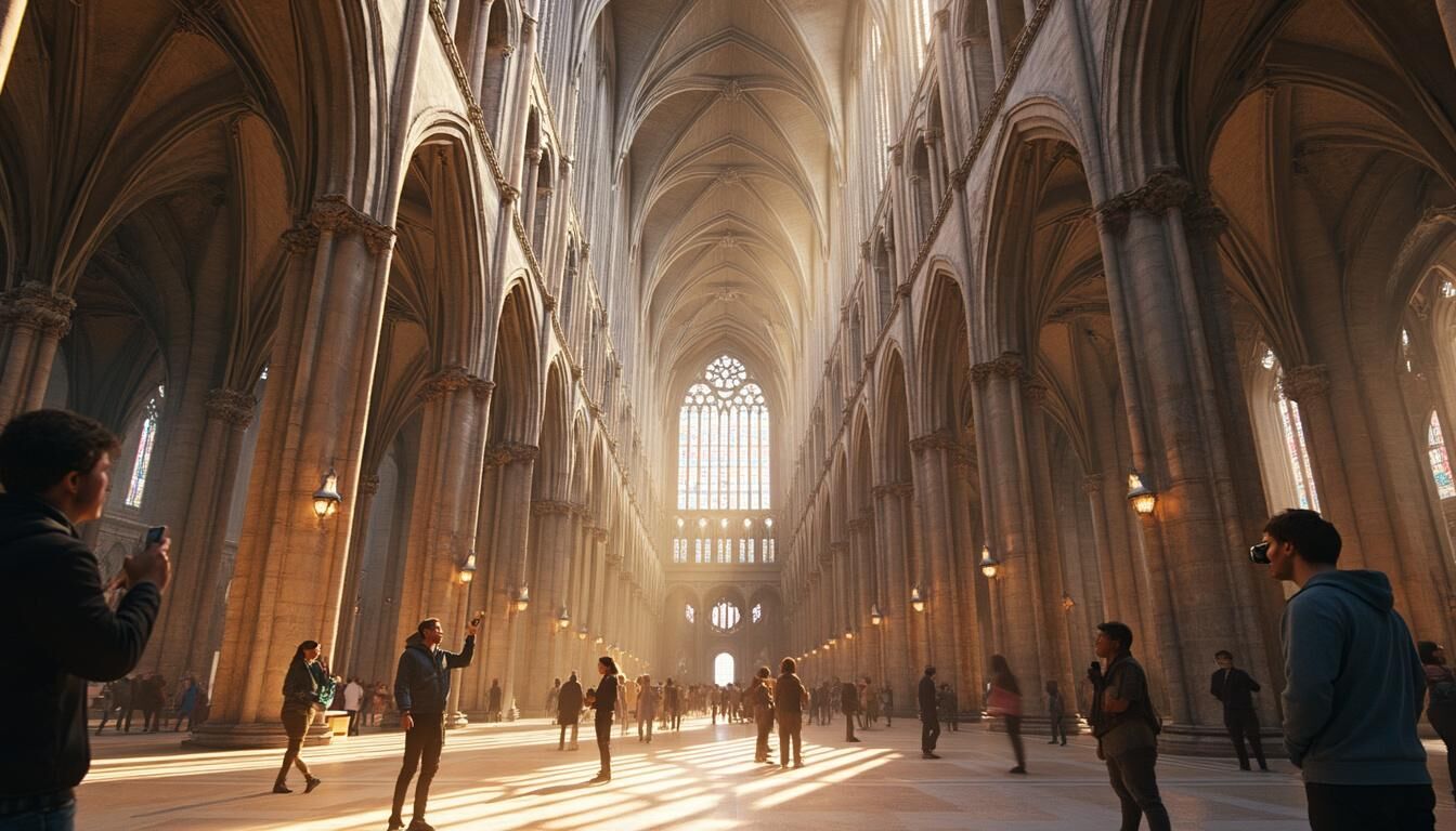 Découvrez l'incroyable histoire de la cathédrale Notre-Dame à travers une expérience immersive inédite. Plongez dans son architecture majestueuse, ses récits captivants et revivez les grands moments qui ont marqué cet emblème de Paris. Une aventure unique qui vous rapprochera de l'âme de ce monument exceptionnel.
