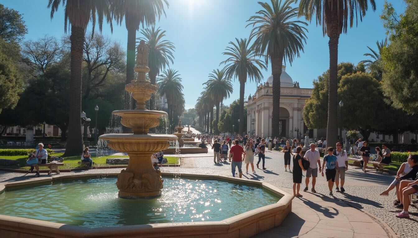 Découvrez le Parc María Luisa à Séville, un écrin de verdure regorgeant de monuments, jardins luxuriants et activités. Explorez ses attractions, admirez ses fontaines majestueuses et profitez de balades pittoresques pour une expérience inoubliable au cœur de la ville.