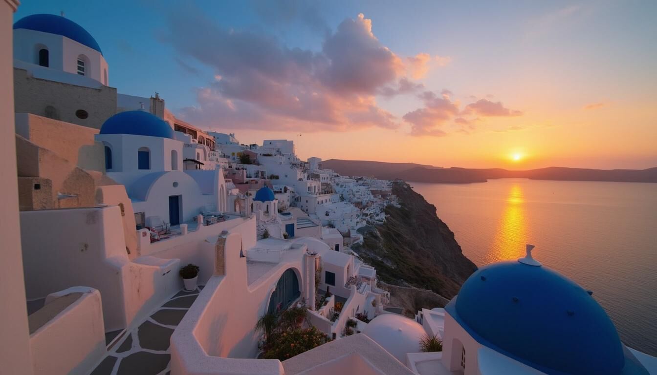 Découvrez que faire à Santorin : explorez les lieux incontournables, profitez d’expériences uniques, de visites de villages pittoresques aux couchers de soleil magiques. Préparez votre voyage avec nos conseils pour ne rien manquer sur l’île grecque !