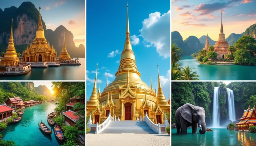 Découvrez les 10 lieux incontournables à visiter en Thaïlande, entre temples majestueux, plages paradisiaques et paysages à couper le souffle pour un voyage inoubliable.