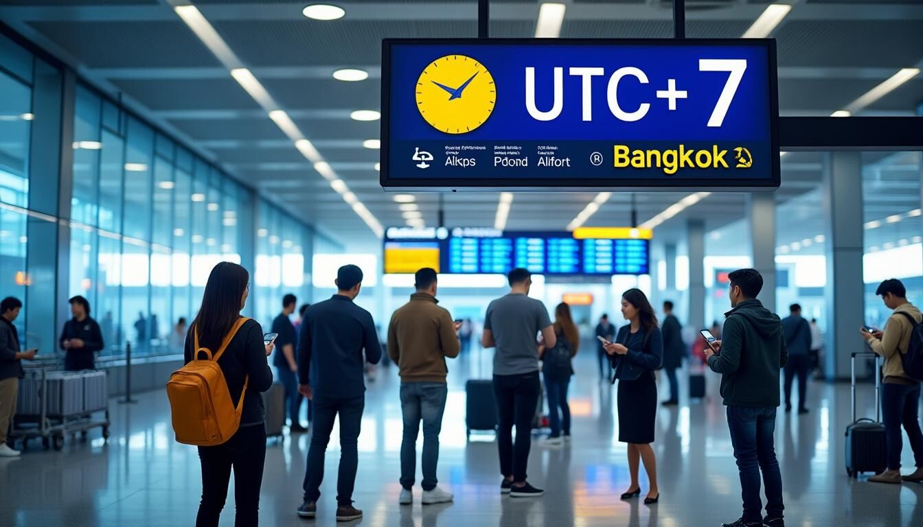 Découvrez l'heure locale actuelle en Thaïlande et restez à jour avec le fuseau horaire officiel. Consultez facilement l'heure exacte en Thaïlande dès maintenant.