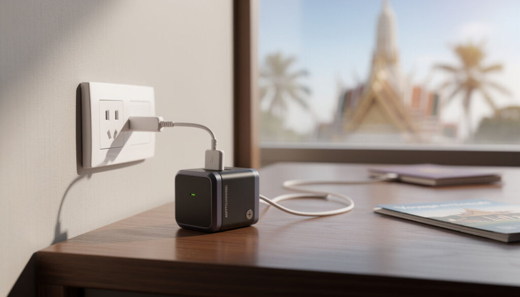 Découvrez si un adaptateur électrique est nécessaire pour votre voyage en Thaïlande et préparez vos appareils en toute sérénité.