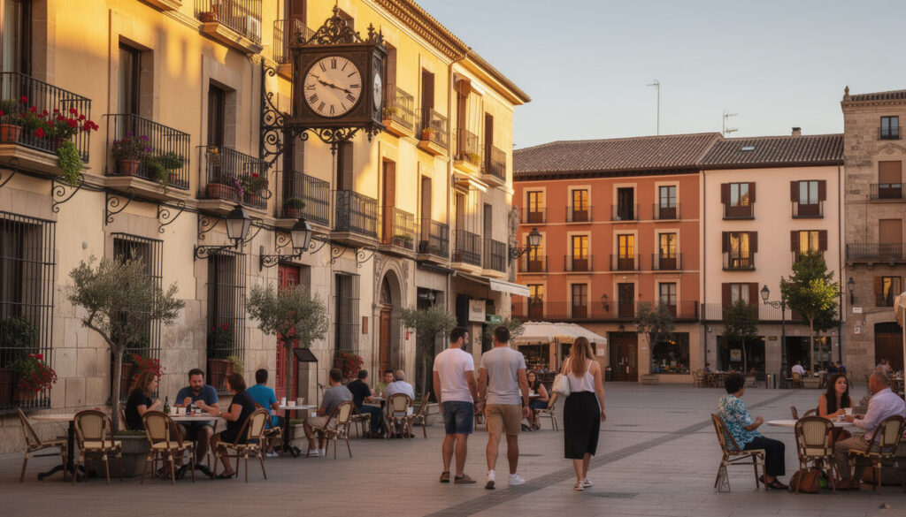 Découvrez l'heure actuelle en Espagne avec HeureLocale. Obtenez l'heure exacte pour toutes les villes espagnoles et restez synchronisé en temps réel.