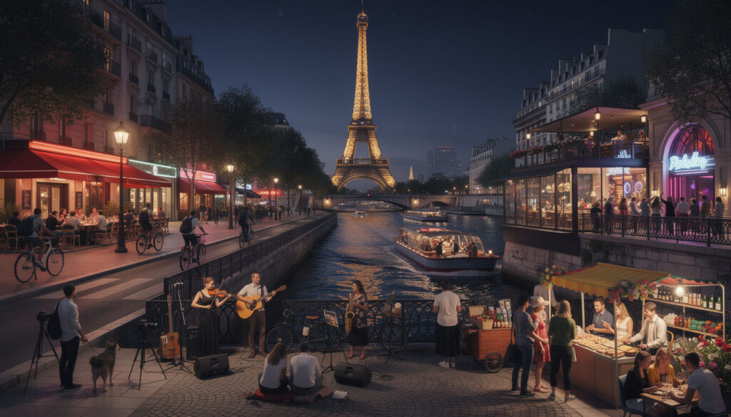 Découvrez 20 activités incontournables pour profiter pleinement de vos soirées à Paris. Culture, gastronomie, loisirs et sorties originales vous attendent dans la capitale française.
