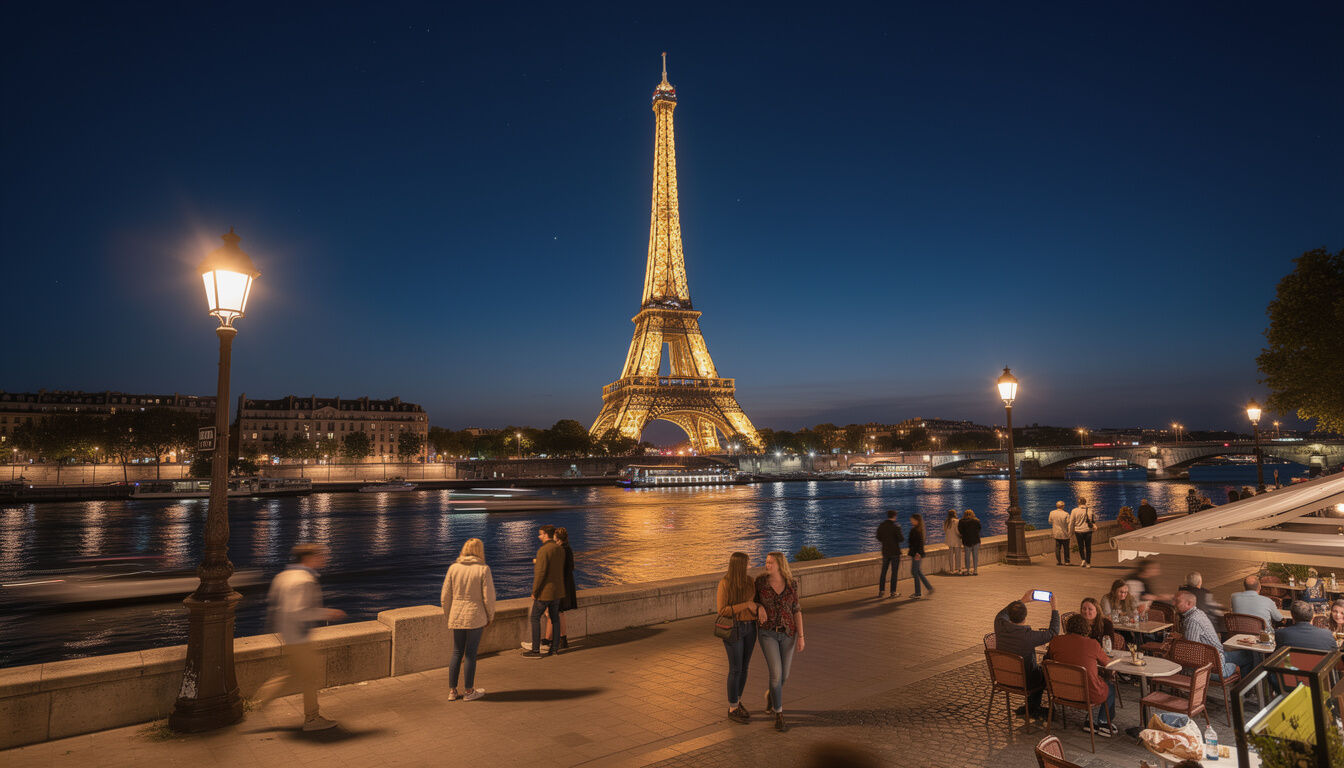 Découvrez 20 activités incontournables à faire à Paris le soir pour profiter pleinement de la Ville Lumière, entre culture, gastronomie et divertissements.